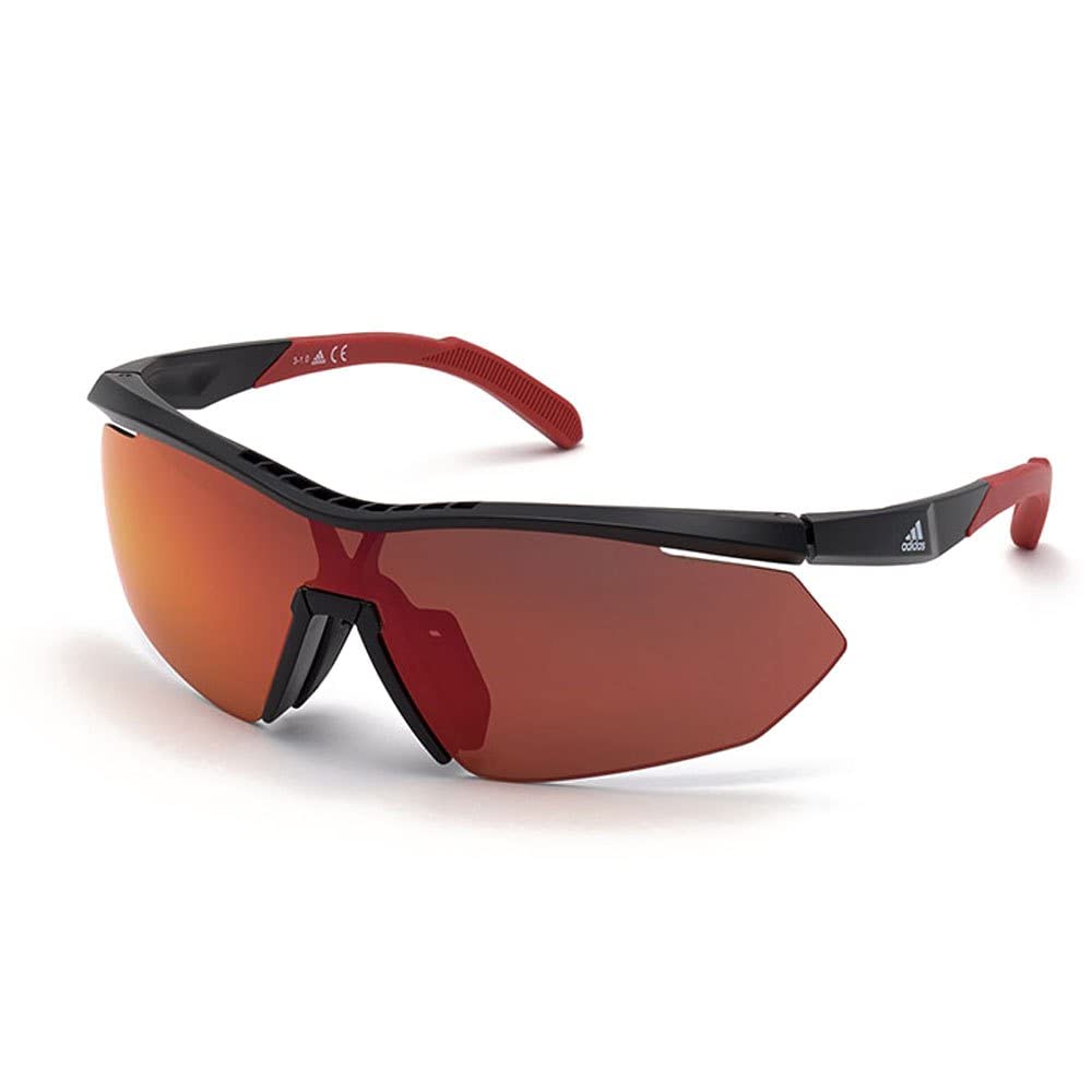 adidas Unisex Sp0016 etui na okulary, kolor czarny (Glossy Black), jeden rozmiar, czarny (Glossy Black), jeden rozmiar