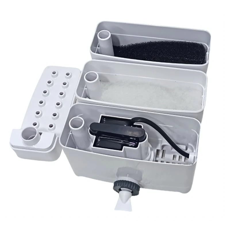 Close-up of the flow adjustment knob on Sunsun Xiaoli XN-600 filter