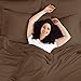 HomeLux Luxury Egyptian Comfort 1800 Thread Count 6 Piece King Size Sheet Set, Chocolate Color, 2 Bonus Pillowcases