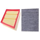Air Filter + Cabin Air Filter Compatible With Ford B-MAX Ecosport Fiesta KA+ 3 Tourneo Courier B460