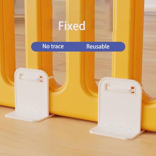 Image of 4pcs Playpen Stabilizer - Anti Slip & Adhesive Fixing Clip, Stand Support