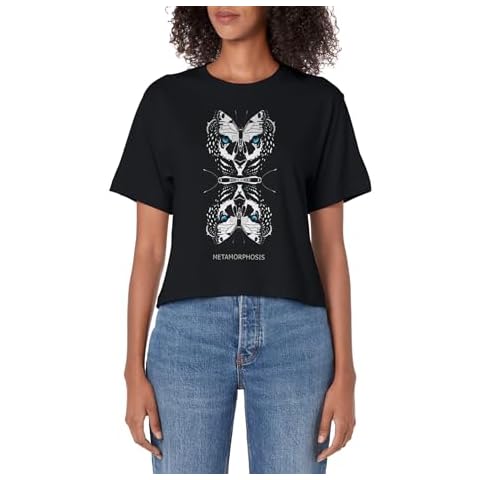Jonny Cota Studio Metamorphosis Print Women's Crop Top Cover
