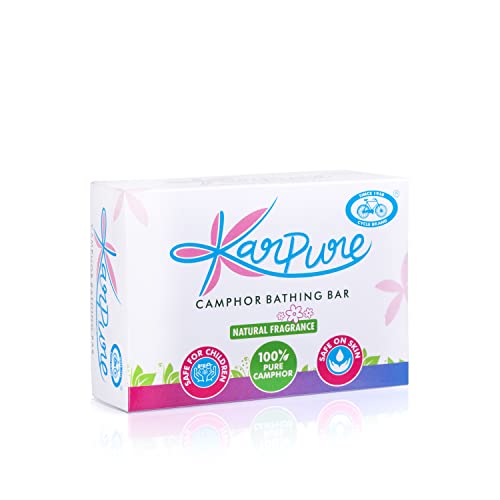 Image of Cycle Karpure Camphor Bathing Bar - Moisturising Soap, No Paraben /Silicone - Pack Of 2