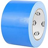 DOAY Blue Duct Tape 3 Inches x 30 Yards - Heavy Duty, Bright Color, Waterproof, Easy to Tear - Great for DIY, Repairs, Industrial, Professional Use, Indoor & Outdoor Use