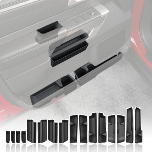 Boîtes de rangement de porte Toyota Tundra 2022-2026 plateau latéral