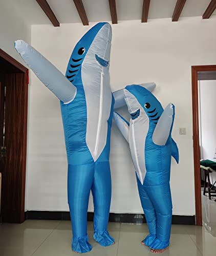 Luvshine Shark Costume For Kids, Super Cute Inflatable Costume, Funny Halloween Costumes For Party, Event, Gift #TOP5