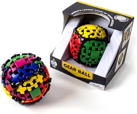 Meffert's Gear Ball - the Original Spinning 3D Brainteaser from Recent Toys - Travel Friendly Fun for Ages 9 to Adult image 2