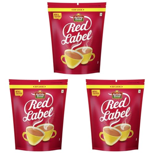 Image of RED LABEL LEAF Tea Powder D 1KG POLY (Pack of 3)