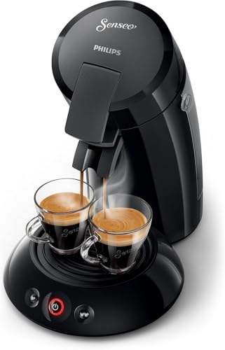 PHILIPS Senseo Original Kaffeepadmaschine, Schwarz, 2 Spezialitäten – Ansicht 4