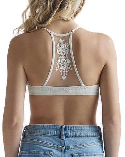 noflik Women's Seamless MandalaTattoo Mesh...