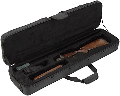 SKB Cases 2SKB-SC3409 Canvas Exterior and EPS Interior Hybrid Breakdown Rugged Shotgun Travel Case for 33.75 inch Barrels, Black
