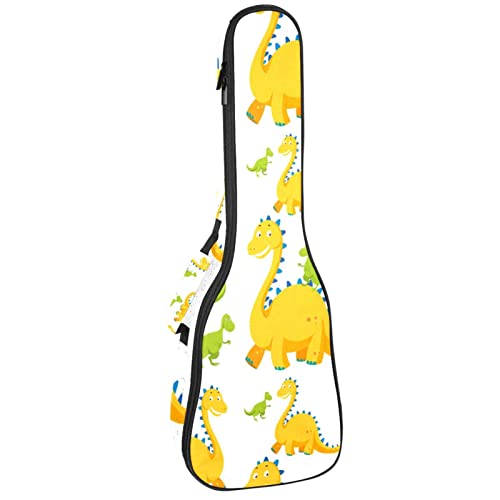 Housse de concert pour ukulélé étanche motif dinosaure pour cours de musique