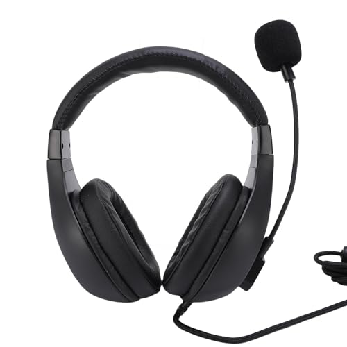 Casque USB antibruit avec coussinets confortables et microphone ajustable - 5