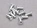 Integy RC Model OBM-AC-029-ASCS 3 x 8mm Machine Type 7075-T6 Countersunk Hex Screw (Silver10 Pcs)