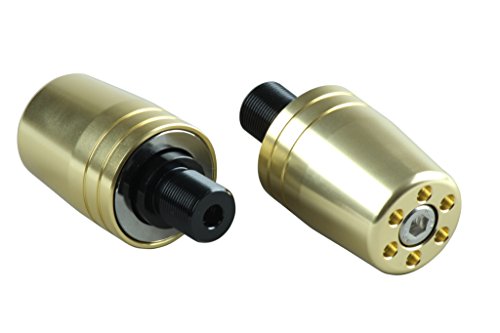 ポッシュ(POSH) ハンドルバーエンド カワサキ車用 M17カワサキ用 ウルトラヘビーバーエンド シャンパンゴールド 2個入 031989-12