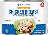 Amazon Grocery, Premium Chunk Chicken Breast, 10 Oz (Pack of 6)