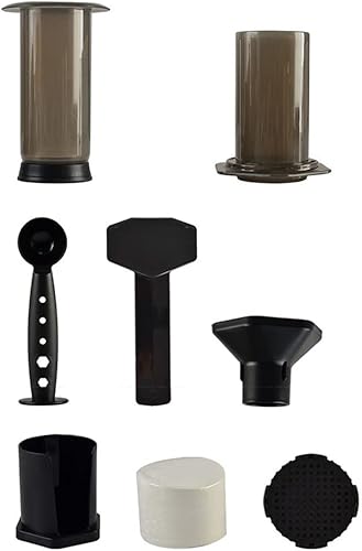 Miniatura 4 de Máquinas de café portátiles de prensa manual Máquina de café portátil al aire libre Taza de café Cafetera profesional Cafetera portátil Cafetera