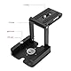 Topiky Z Flex Tilt Stativkopf, Aluminiumlegierung Folding Z-Form Tilt Pan Head Schnellwechselplatte Halterung für DSLR-Kamera Camcorder Stativ Slider Rail