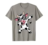 Dabbing Cow Farm Animal Cow Lover Farming T-Shirt