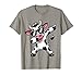 Dabbing Cow Farm Animal Cow Lover Farming T-Shirt