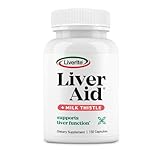 Liverite Liver Aid With Milk Thistle 150 Capsules, Liver Support, Liver Cleanse, Liver Care, Improves Energy