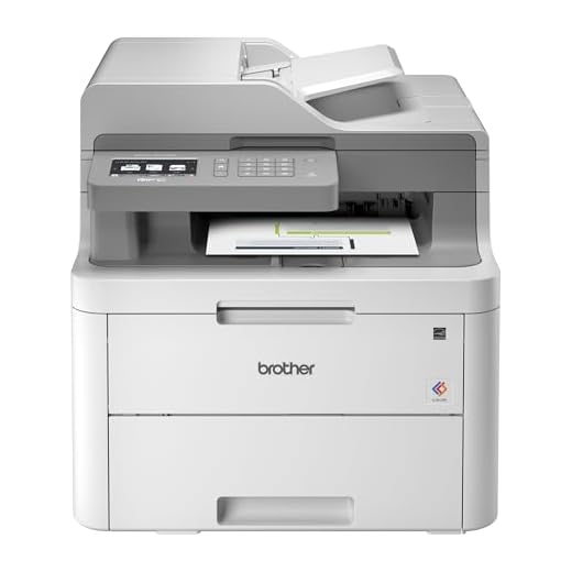 Brother MFC-L3710CW Compact Digital Color All-in-One Printer Providing Laser Printer Quality Results with Wireless, Amazon Dash Replenishment Ready