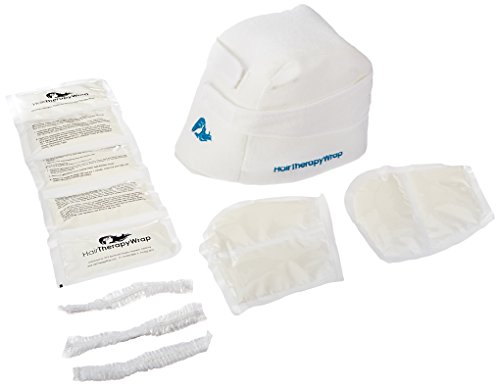 Hair Therapy Wrap FBA_Dose Not Apply/Cordless Heating Cap (White)