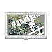 Graffiti Street Hip-Hop Paris Pattern Business Card Holder Case Pocket Box Wallet