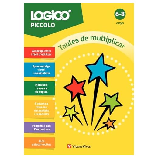 Logico Piccolo. Taules de Multiplicar (6-8 anys) (LOGICO PICCOLO CATALÀ)