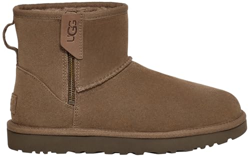 UGG Classic Mini Bailey ZipBoot für Damen, Hickory, 43 EU