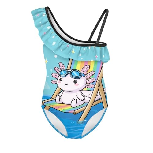 Image of Yzaoxia Girls Swimsuits One Piece Bathing Suit Sleeveless Gymnastics Swimwear for Kids 3-14Y