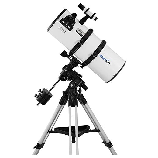 Zoomion Genesis 200/800 EQ-4 telescopio astronómico para Adultos y Adolescentes y Principiantes astronómicos