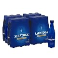 Saratoga Sparkling Spring Water Bottle PET, 16 Oz, 4 6-Pack