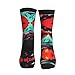 DRTGEDS Volcano Bloom Fashion Leisure Sports Socks Are Unisex To Keep Feet Dry Suitable Various Outdoor Sports