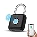 Eseesmart, lucchetto a combinazione intelligente, lucchetti da palestra, lucchetti per armadietti, per borse, valigie, sport, armadietti per la scuola e la casa, ricarica USB portatile (nero)