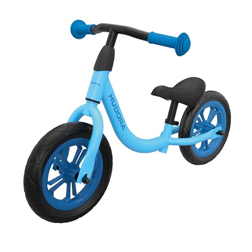 HUDORA Laufrad Up 10 Zoll Cyan - Leichtes Lauflernrad ab 18 Monaten -...
