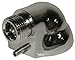 1/2" Shower Elbow, Chrome Plated