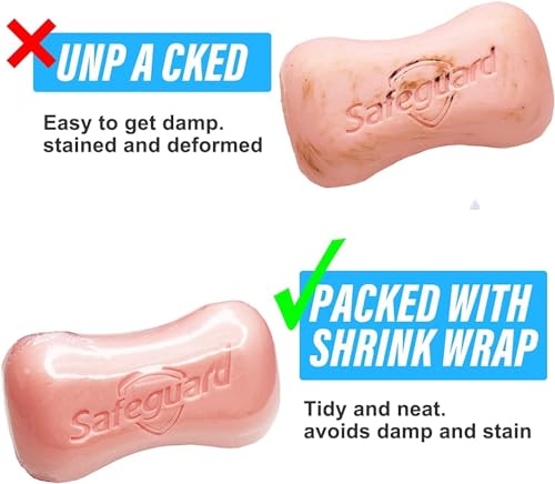 Image of Shrink Wrap Bags for Soap, 200 PCS 5x5 Clear PVC Bags | Heat Shrink Wrap Bags for Homemade Soap, Bath Bombs, Candles, Wax Melts, Jars and Small Gifts