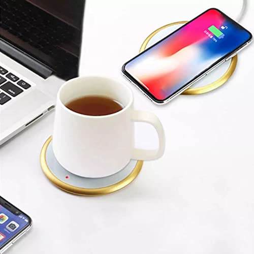Coffee Mug Charging Mug Office Milk Tea Water 55° Constant Temperature Heating Coaster Heater