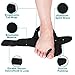 AVIDDA Bunion Corrector and Bunion Relief, Bunion Splint Big Toe Straightener Corrector Foot Pain Relief for Hallux Valgus Bunion Support Brace for Men Women (One Size) Black Single Right