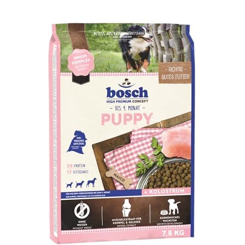 bosch HPC Puppy | Hundetrockenfutter für Welpen bis zum 4. Monat | 1 x 7.5 kg