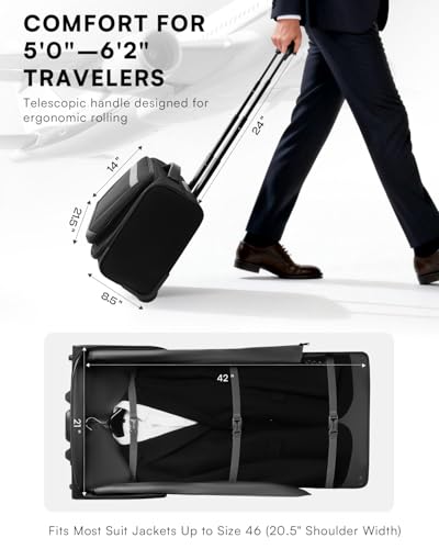 Arcoyard Rolling Garment Bag