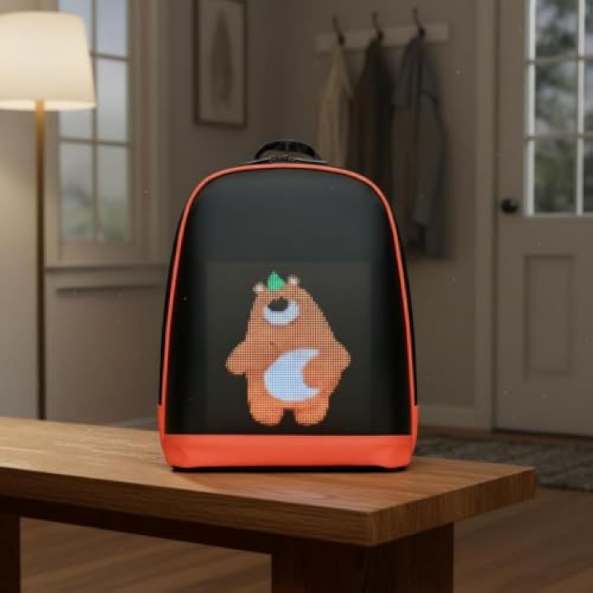 LED Backpack, App Controlled Customizable Screen