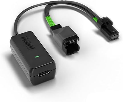 Dongar Classic - Dash cam Power Adapter 3-Pin Type B for Ford Vehicles. Compatible with Various Models. Built-in USB Power Source, Connects to Rearview Mirror, Easier & Quicker Than a hardwire kit