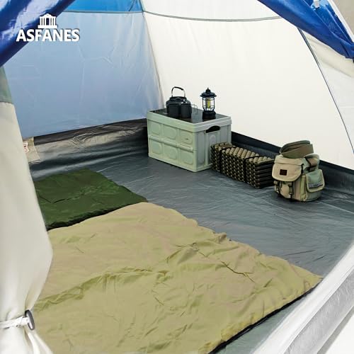 Carpa de camping ASFANES para 4 personas impermeable miniatura 4
