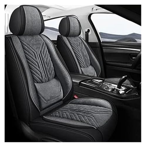 Housses siège voiture universelles noir gris ensemble complet pour Volvo