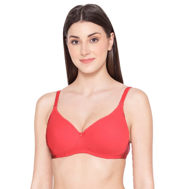 Image of Groversons Paris Beauty Women's Padded, Non-Wired, Seamless T-Shirt Bra (BR190)