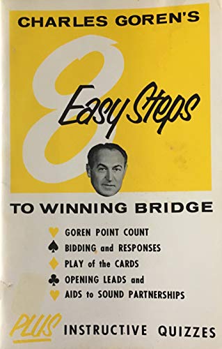 Charles Goren's 8 Easy Steps To Winning Bridge B009I5KR4W Book Cover