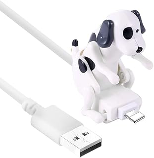 Funny Humping Dog Fast Charger Cable, Mini Humping Cute Spot Dog Toy Smartphone Cable Charger USB Cables