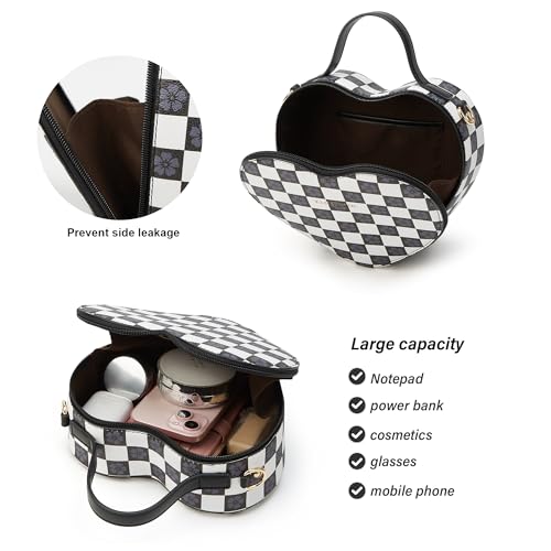 Image of Crossbody Purse for Women Small Crossbody Bags Trendy Vegan Leather with Adjustable Shoulder Straps Gift for Mother Wife Mom